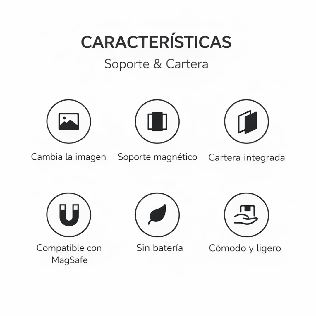 Cartera Magsafe con Imagen Personalizable
