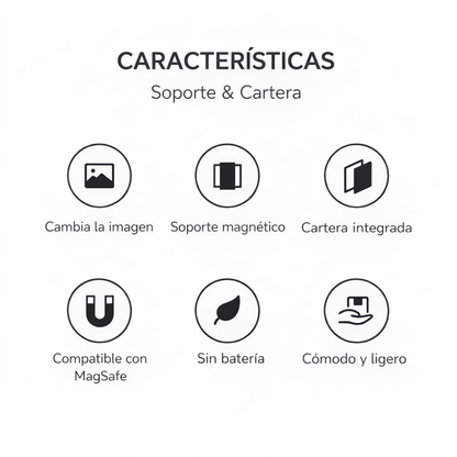 Cartera Magsafe con Imagen Personalizable